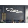 OPVIQ Duple Artisan White Body White Light Beli luster - slika 2