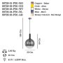 OPVIQ Vanetta PB1 WT Belo - Zlatni luster - slika 3