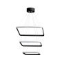 OPVIQ Trinity Square Set Black Body White Light Crni luster - slika 1