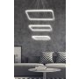 OPVIQ Trinity Square Set White Body White Light Beli luster - slika 1