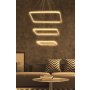 OPVIQ Trinity Square Set White Body Yellow Light Beli luster - slika 2