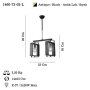 OPVIQ Karo 73 02 L Crni luster - slika 3