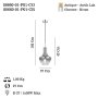 OPVIQ Grava P01 CR Sivi Luster - slika 3