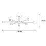 OPVIQ Ray 1133 Beli luster - slika 3