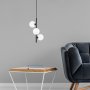 OPVIQ Domino 11047 Crno - Beli luster - slika 2