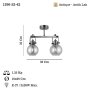 OPVIQ Ponte 52 42 Braon luster - slika 3