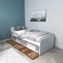HANAH HOME Newra Light Walnut White - slika 2