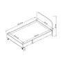 HANAH HOME Lavinia 107 White - slika 3
