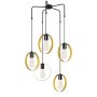 OPVIQ Halka 4581 Zlatno - Crni luster - slika 1