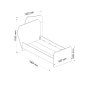 HANAH HOME Suave 132 Light Walnut Beige - slika 5