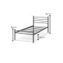 HANAH HOME K10 Black (120 x 200) - slika 5