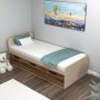 HANAH HOME Akser Light Walnut Beige - slika 2