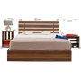 HANAH HOME Fuga 160 Walnut - slika 4