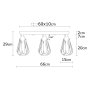 OPVIQ Fetiye N 1118 Crni luster - slika 3