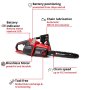 EINHELL Akumulatorska lančana testera GP-LC 36/40 Li BL-Solo PROFESSIONAL 4600050 - slika 3