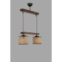 OPVIQ David 2 Li Sıralı Ceviz Rattan Luster - slika 2
