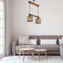 OPVIQ David 2 Li Sıralı Yanık Rattan luster - slika 2