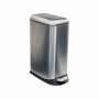 ESTIA Kanta za otpatke metalna sa pedalom 20l inox mat (ES01-9137) - slika 1
