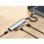 SATECHI 7-in-1 USB-C Slim Multiport Adapter with Ethernet - Silver (ST-P7SS) - slika 3