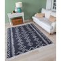Conceptum Hypnose Tepih staza (80x150) 23000A White Black - slika 1