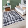 Conceptum Hypnose Tepih staza (80x150) 22991A White Black - slika 1
