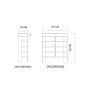 HANAH HOME Royal White cipelarnik - slika 5