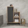 HANAH HOME Reysary Atlantic Pine Anthracite - slika 1