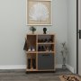 HANAH HOME Rebusa Atlantic Pine Anthracite - slika 1