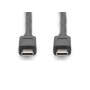 DIGITUS Kabl USB-C na USB-C 3.1 1m crni - slika 1