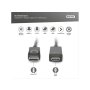 DIGITUS Kabl Display port 1.2 na HDMI2.0 4K 1m crni - slika 1