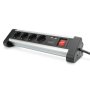 DIGITUS Produžni kabl sa 4 utičnice +2 USB - slika 1