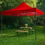 Savacoop Paviljon crveni sklopivi 3x3m - slika 1