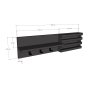 HANAH HOME Huso Anthracite - slika 4