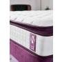 HANAH HOME Purple Double Size Padded Soft Mattress Belo - Ljubičasti (480NRN1256)dušek - slika 4