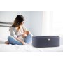HANAH HOME Hier Metal Crno Bela kolevka za bebe (676HDS1132) - slika 4