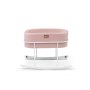 HANAH HOME Hier Metal Pink Bela kolevka za bebe (676HDS1136) - slika 1