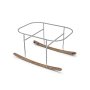 HANAH HOME Hier Metal Bakarno Bela kolevka za bebe (676HDS1130) - slika 2