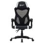 CANYON Gejmerska stolica Flow MCH01 Mesh Black/White - slika 1