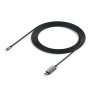 SATECHI USB-C na HDMI 2.1 1.8m Space Sivi Kabl - slika 2