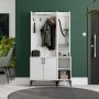 HANAH HOME SET 5000 5040 Hall Stand Čiviluk u beloj boji - slika 2