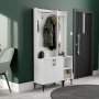 HANAH HOME SET 5000 5040 Hall Stand Čiviluk u beloj boji - slika 3