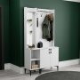 HANAH HOME SET 5040 5000 Hall Stand Čiviluk u beloj boji (389MZA2425) - slika 4