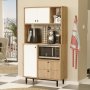 HANAH HOME RE3 SW Višenamenska bolica u hrast beloj boji (956LCS3560) - slika 2