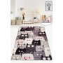 Conceptum Hypnose Tepih staza (80x100) Cats Gray Djt - slika 1