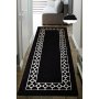 Conceptum Hypnose Tepih staza (80x140) Bague Black - slika 1
