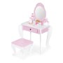 ECO TOYS Veliki sto za sminkanje za decu Pink - slika 1