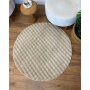 Conceptum Hypnose Tepih (80 cm) Puffy Bubble Yuvarlak Beige - slika 1