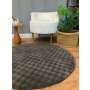 Conceptum Hypnose Tepih (80 cm) Puffy Bubble Yuvarlak Anthracite - slika 5