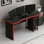 HANAH HOME Phoenix 8 Crno Crveni sto gaming desk (506MNR3433) - slika 1