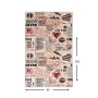 Conceptum Hypnose Tepih staza (80x200) Coffee - slika 4